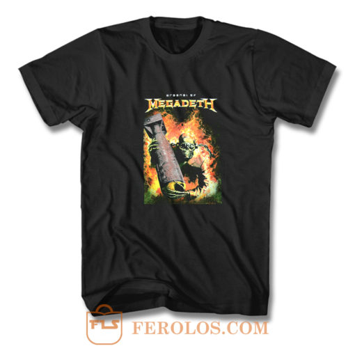 Megadeth Heavy Metal Rock Band T Shirt