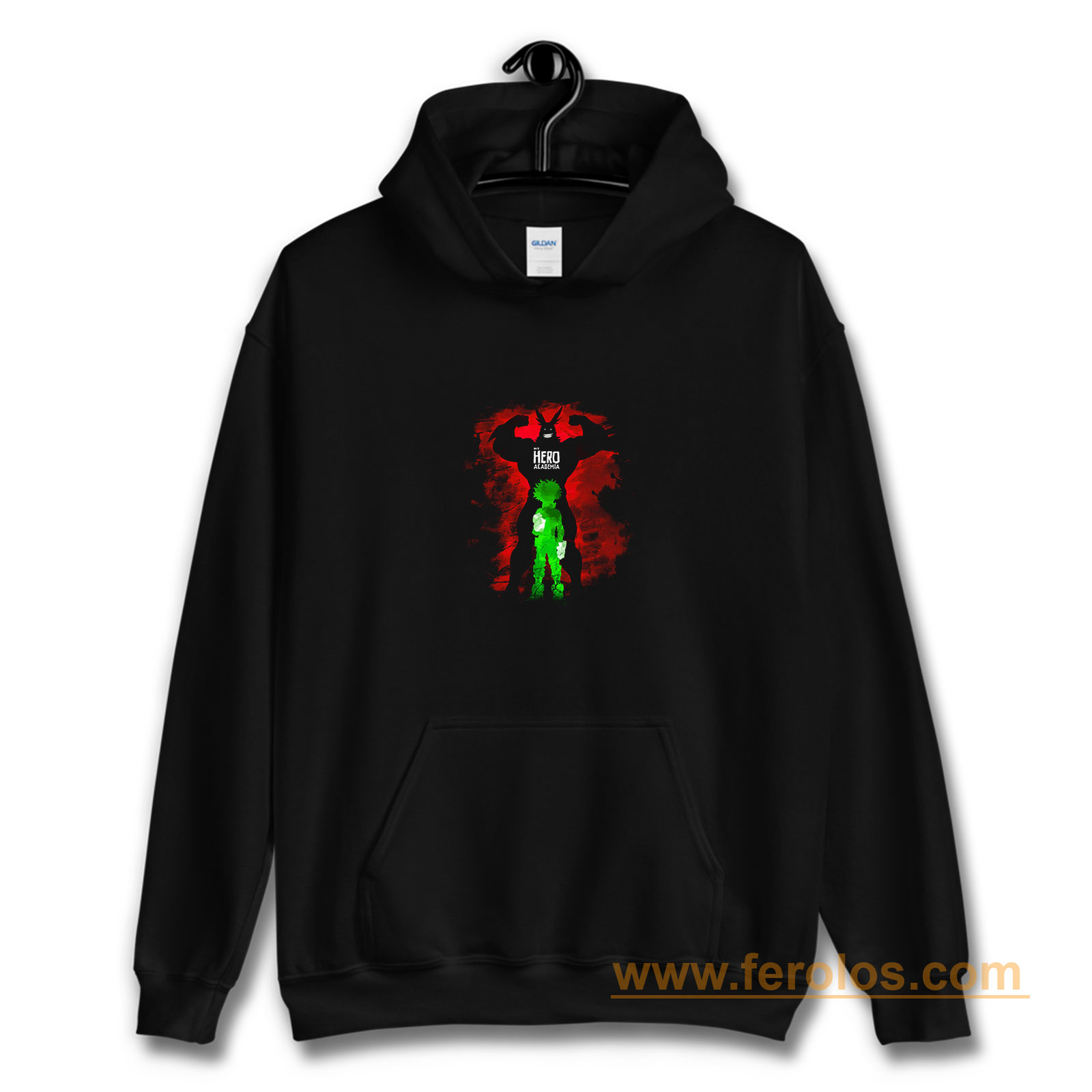 deku all might hoodie