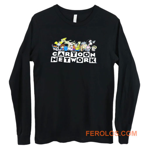 New Cartoon Network 90s Character Squad Mens Vintage Retro Long Sleeve