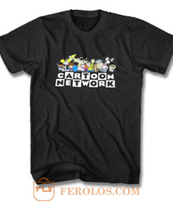 New Cartoon Network 90s Character Squad Mens Vintage Retro T Shirt