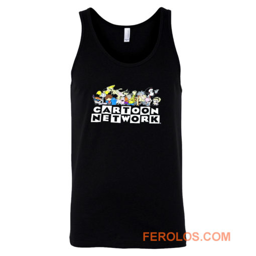 New Cartoon Network 90s Character Squad Mens Vintage Retro Tank Top