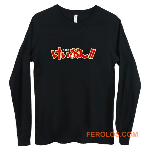 New K ON Musical Anime Manga Long Sleeve