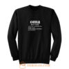 Oma Noun Sweatshirt