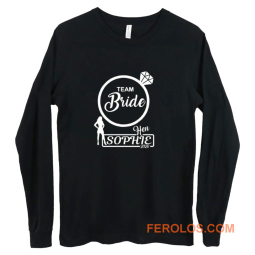 Personalised Team Bride The Bride Long Sleeve