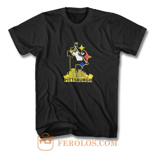 Pittsburgh Steelers Pirates Penguins 3 Favorite Team T Shirt