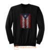 Puerto Rico Rican Beisbol Futbol Flag Sweatshirt