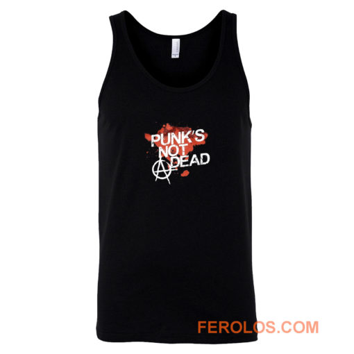 Punks Not Dead Rock Tank Top