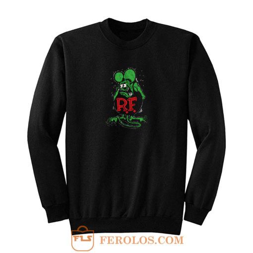 Rat Fink Ratfink Distressed Sweatshirt