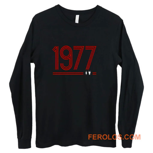 Retro 1977 Red Long Sleeve