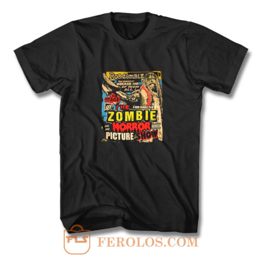 Rob Zombie Picture Show T Shirt