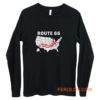 Route 66 Map Long Sleeve