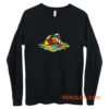 Rubicks Cube Melting Sheldon Coopers Long Sleeve