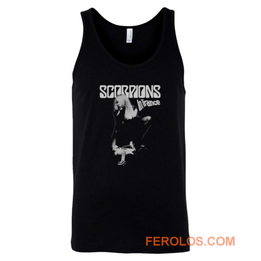 SCORPIONS IN TRANCE BLACK HARD ROCK UFO MICHAEL SCHENKER Tank Top