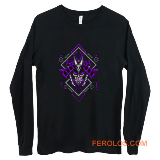 Samurai with Geometric Elements Long Sleeve