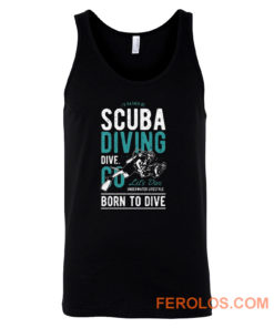 Scuba Diver Tank Top