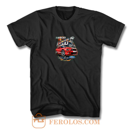 Shelby G.T. 500 Cobra Red Speedster Ford Motors Classic Cars And Trucks T Shirt