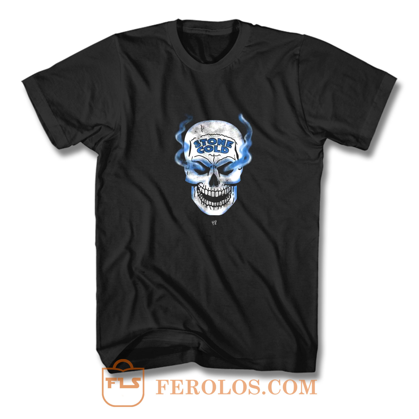 Stone Cold Steve Austin Smoking Skull T Shirt | FEROLOS.COM