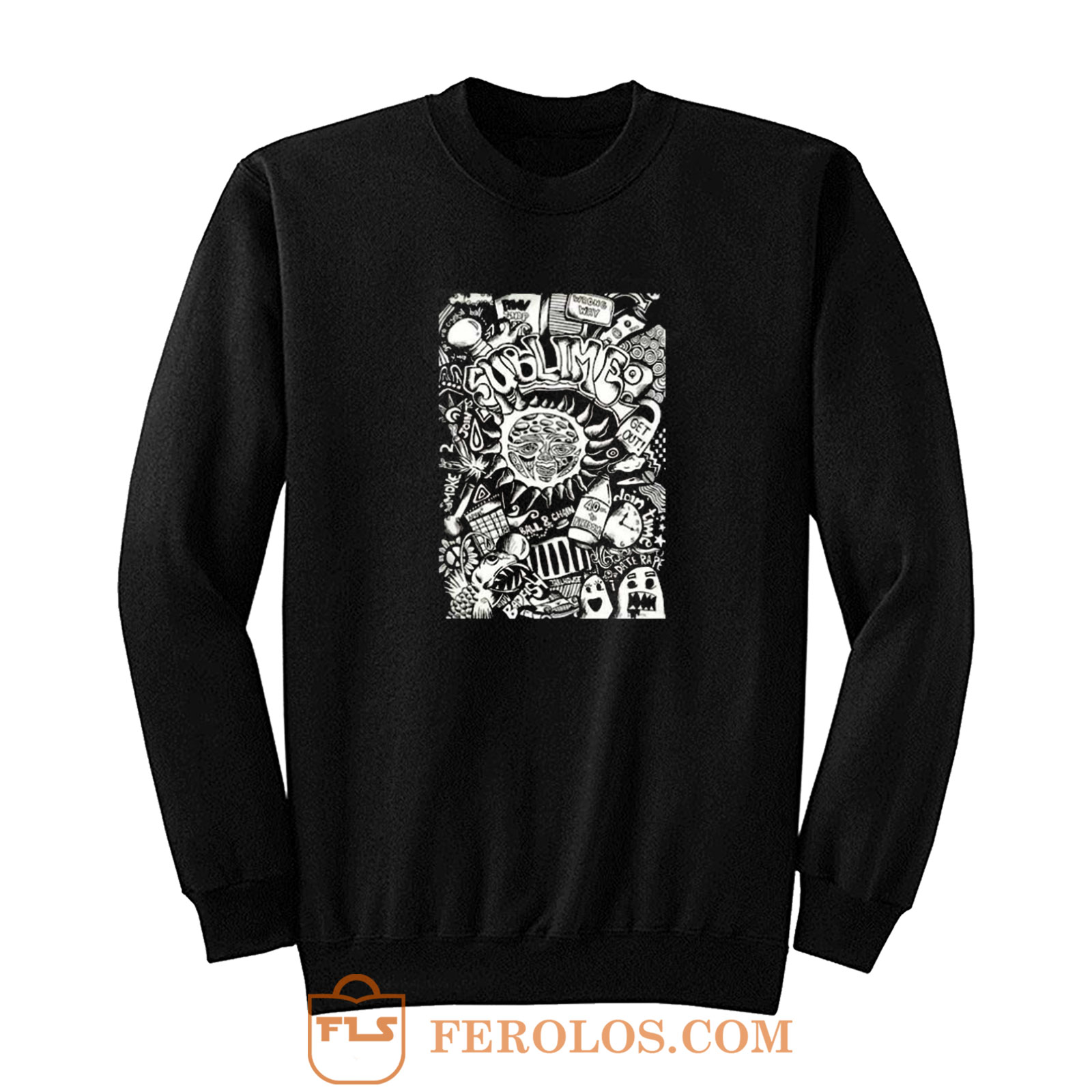 Sublime Reggae Punk Rock Alternative Sweatshirt | FEROLOS.COM