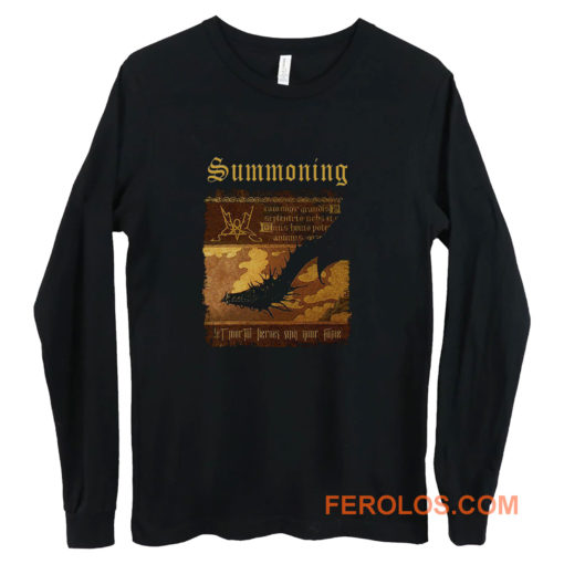 Summoning Let Mortal Heroes Sing Your Fame Long Sleeve