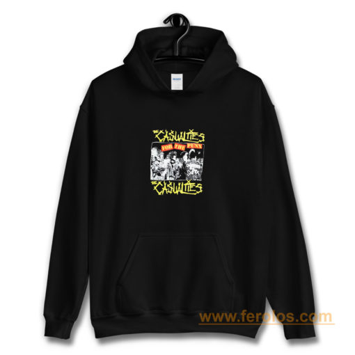 The Casualties Punk Band Hoodie