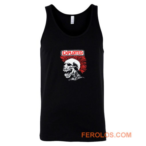 The Exploited Punk Band Tank Top