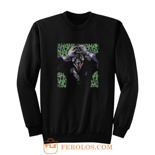 The Joker Insanity Batman Dc Comics Sweatshirt