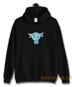 The Rock Blue Brahma Bull Logo Hoodie