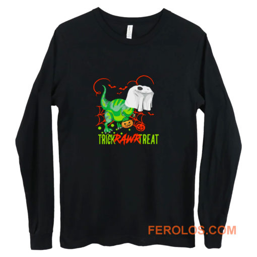 Trick Rawr Treat Halloween Long Sleeve