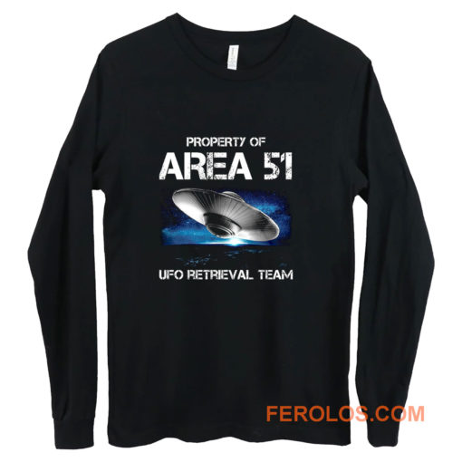 UFO Glow in the Dark Area 51 Spaceship Long Sleeve