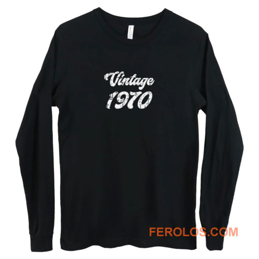 Vintage 1970 Long Sleeve