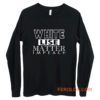 WHITE LIES MATTER IMPEACH Long Sleeve