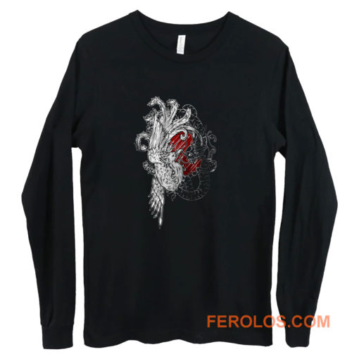 Wellcoda Yin Yang Beast Fantasy Long Sleeve