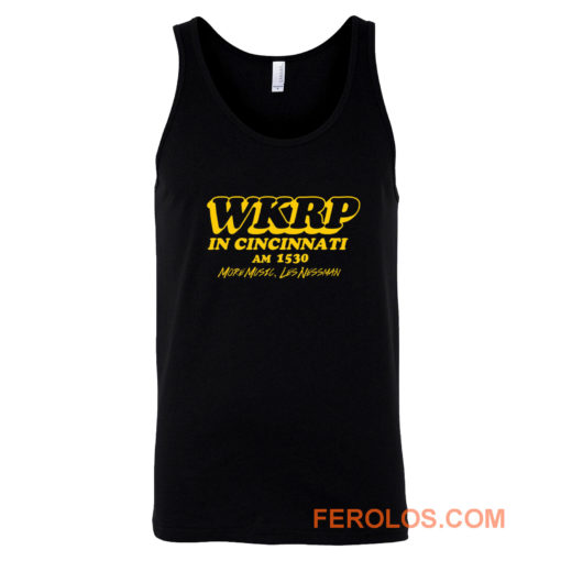 Wkrp In Cincinnati More Music Less Nessman Tank Top