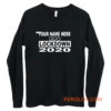 personalised with your name 2020 Self Isolation Long Sleeve