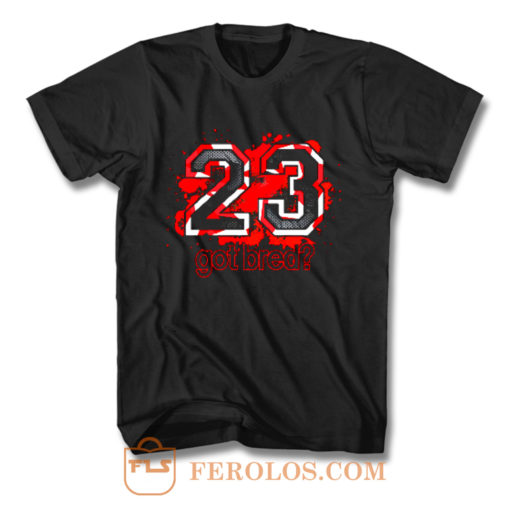 23 Got Bred Match Retro Air Jordan T Shirt