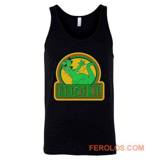 70s Cartoon Classic Godzilla Godzuki Tank Top