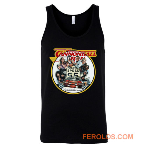 80s Burt Reynolds Classic The Cannonball Run Tank Top