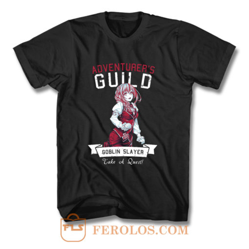 Adventurers Guild Girl Goblin Slayer T Shirt