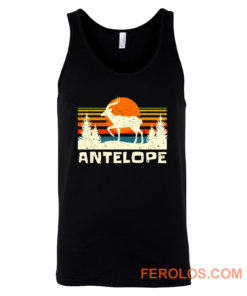 African Antelope Retro Wildlife Lover Tank Top