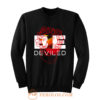 BE DEVILED Featuring Greek Sculpture Sweatshirt