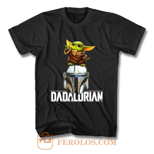 Baby Yoda Dadalorian Funny Star Wars T Shirt