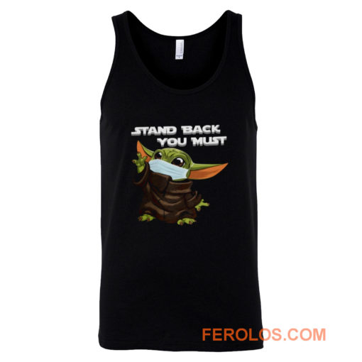 Baby Yoda Social Distance Tank Top