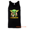 Baby Yodarmeister Mandalorian Jagermeister Funny Parody Tank Top