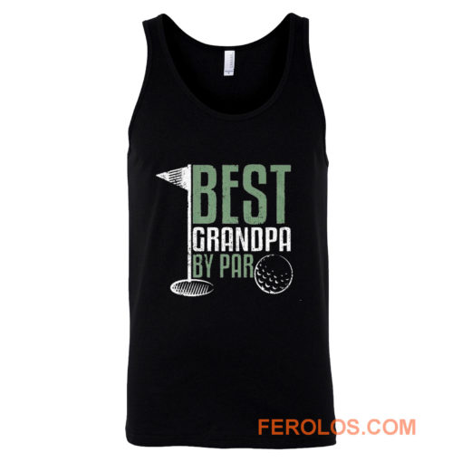 Best Grandpa By Par Golf Tank Top