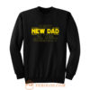 Best New Dad In The Galaxy Star Wars Parody Sweatshirt