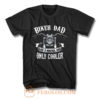 Biker Dad Like A Normal Dad Only Cooler Motorcycle T Shirt
