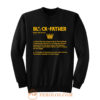 Black Father Definition Black Lives Matter Sweatshirt