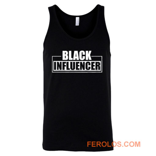 Black Influencer BLM Pride Tank Top