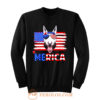 Bull Terrier Merica For 4th July United State Cute Sweatshirt