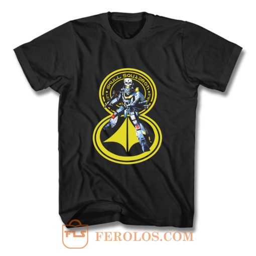 Cartoon Classic Robotech Skull Leader VF 1S T Shirt